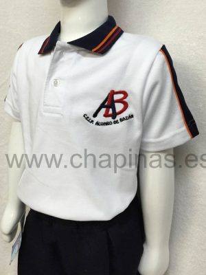 Polo M/Corta CEIP Alvaro de Bazán