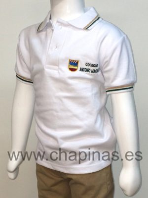 Polo manga corta CEIP Antonio Machado