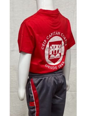 Camiseta manga corta CEIP Capitán Cortés