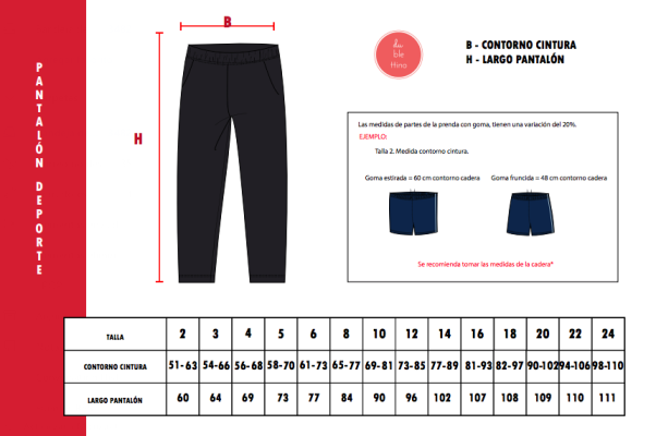 Pantalón Chandal Suelto CEIP Ntra Sra de los Dolores