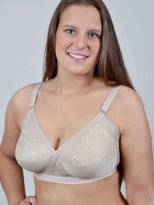 Sujetador cruzado sin aro sin relleno MAGAFA ANALIS Modelo Belen