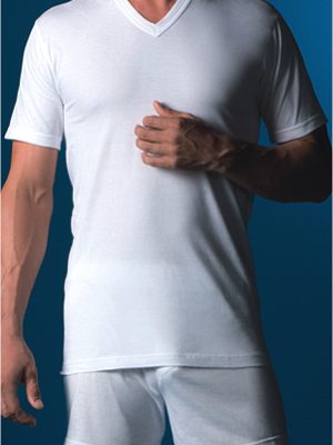 Camiseta algodón cuello pico ABANDERADO Art 508