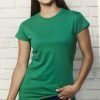 Camiseta señora básica algodón manga corta JHK TSRLCMF
