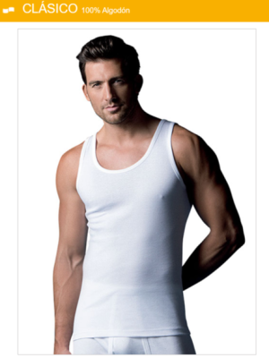 Camiseta tirantes algodón ABANDERADO Art 300