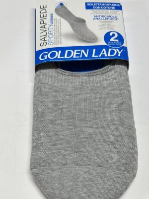 Pinki Salvamedias Sport Algodón Unisex GOLDEN LADY pack 2 pares