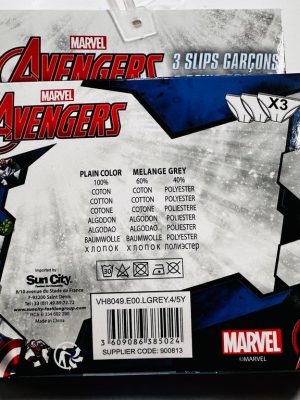 LOTE 3 SLIP AVENGERS SUPER HEROES DISNEY
