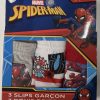 Lote 3 slip niño SPIDERMAN