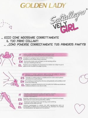 Pack 2 Panty nina transparente GOLDEN LADY