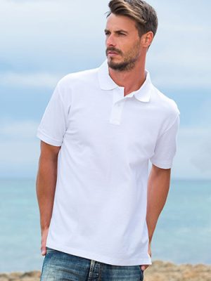 Polo básico manga corta hombre JHK PORA 210
