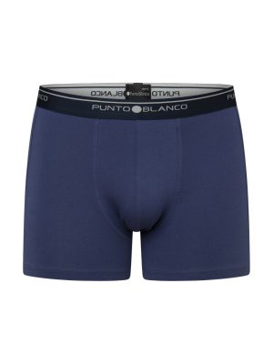 Pack Boxer TRIPLO BASIX Algodón PUNTO BLANCO 53438 azules