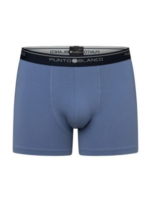 Pack Boxer TRIPLO BASIX Algodón PUNTO BLANCO 53438 azules