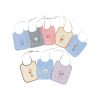 Babero rizo bordado grande INTER BABY Ref. 125