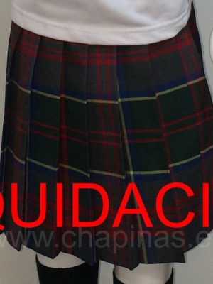 Falda Colegial cuadros ref 185-P