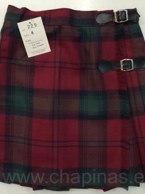 Falda Colegial cuadros ref 229