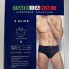 Pack de 3 Calzoncillos Slip FABIANNI F9000