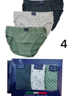 Pack de 3 Calzoncillos Slip FABIANNI F9000