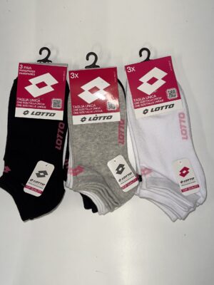 Pack 3 Calcetines Mujer Invisible LOTTO - MARTINA