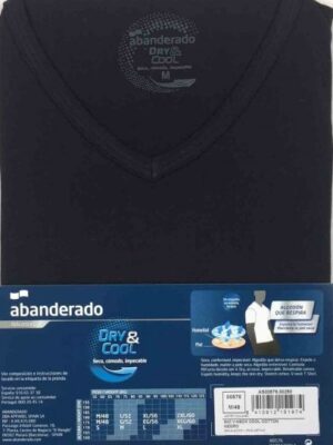 camiseta-pico-abanderado-dry-fit negro 576